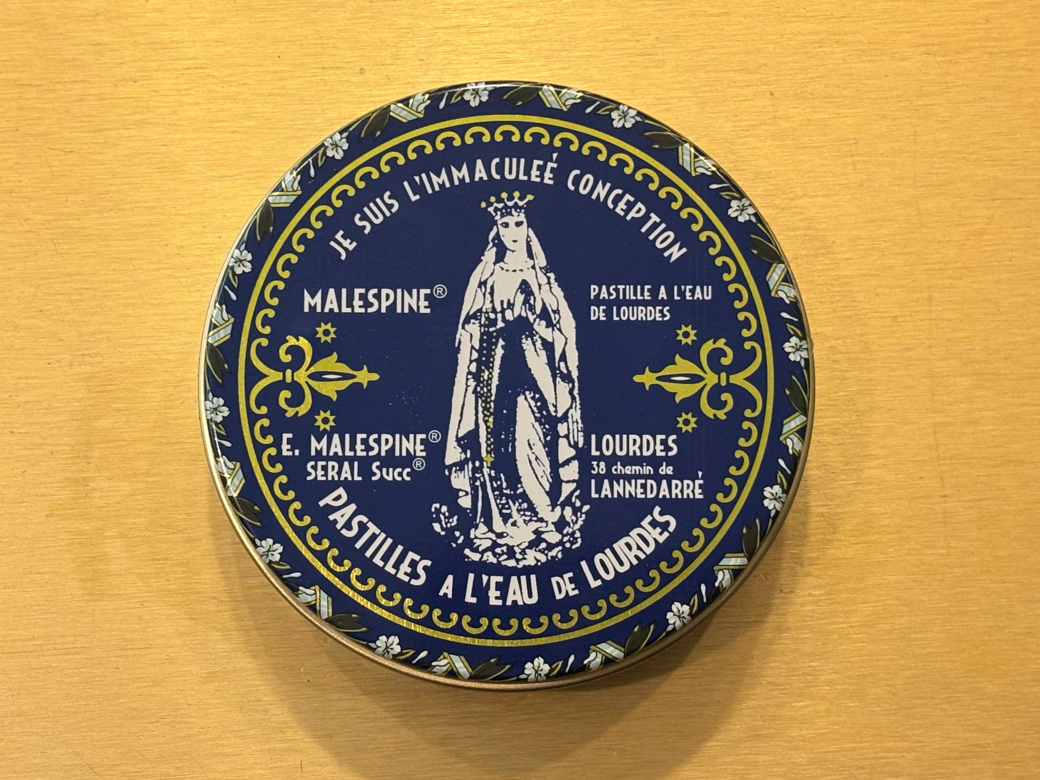 Mints Made with Water from the Grotto of Lourdes SOLD OUT