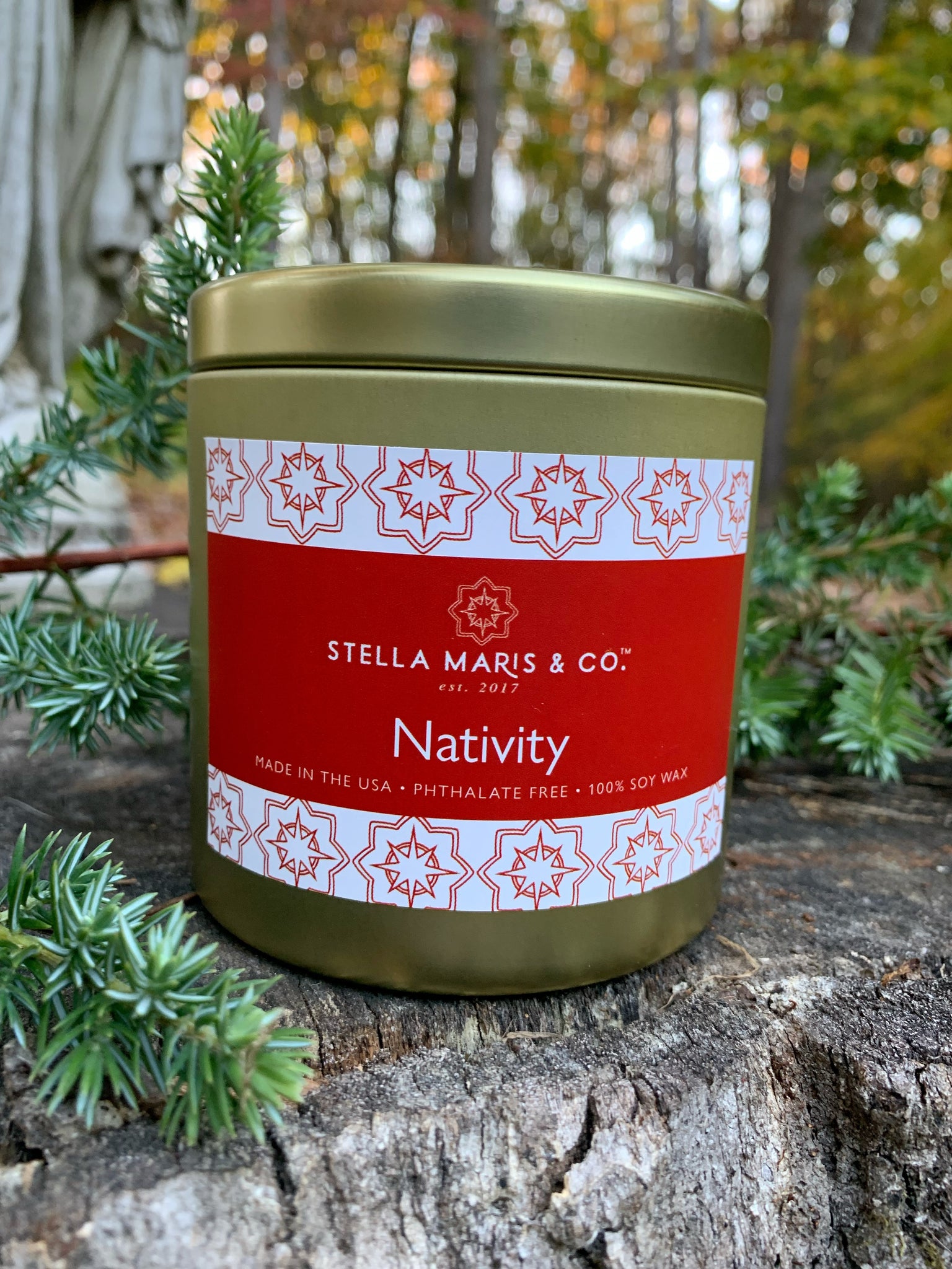 Nativity Candle